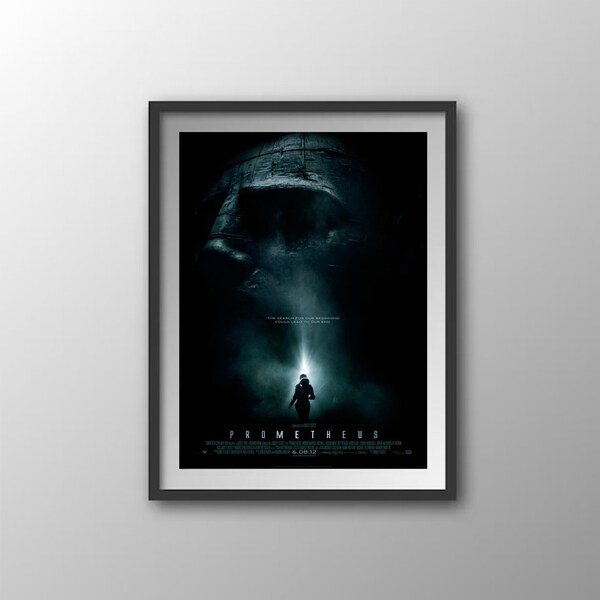 Prometheus Movie Art Print for Vintage Home Decor