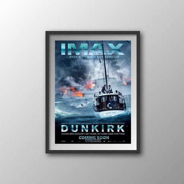 Dunkirk Movie Art Print for Vintage Home Decor