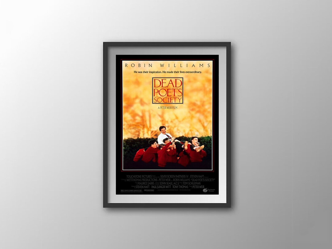 Dead Poets Society Movie Art Print for Vintage Home Decor - Etsy