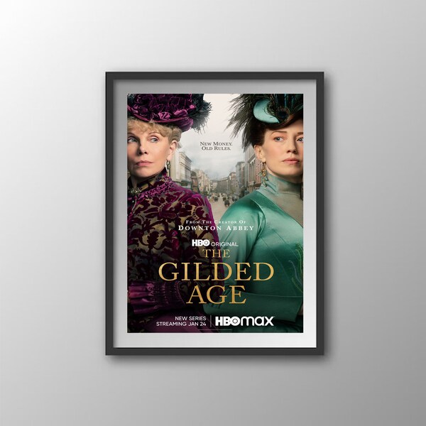 The Gilded Age Season 1 Movie Art Print for Vintage Home Decor