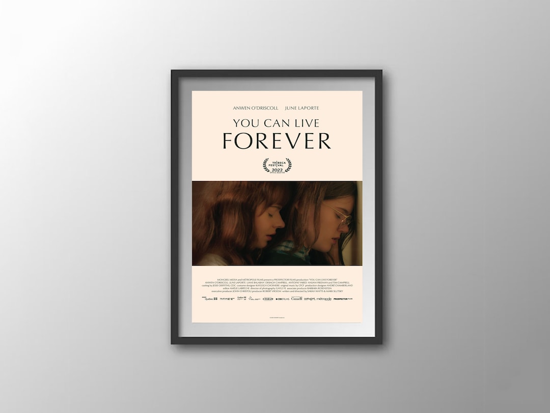 You Can Live Forever Movie Art Print for Vintage Home Decor - Etsy