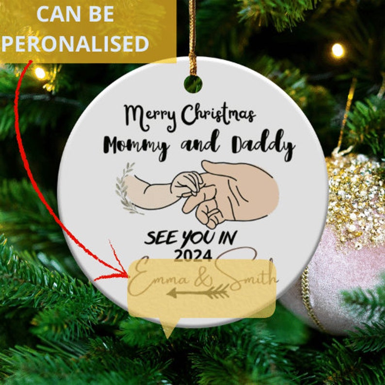 See You in 2024 Keepsakeunique & Personalized 2024 Ornament Christmas