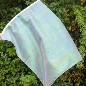 Lilac Rainbow Lame Worship Flags