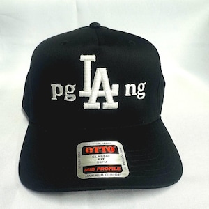 LA Snapback Black PG HAT Geschenke für Ihn Los Angeles