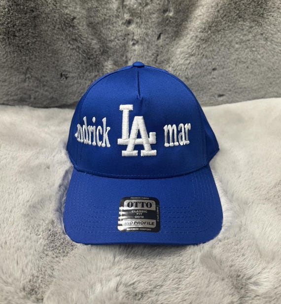LA Snapback: Royal Blue Kendrick Lamar Hip Hop Cap - Etsy Hong Kong