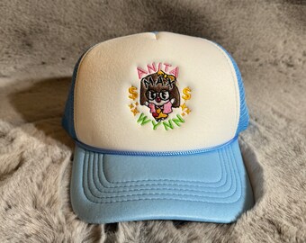 Anita Max Wynn Hat Handmade Embroidered Trendy Cap Unisex Adult Multi Custom Alter Ego