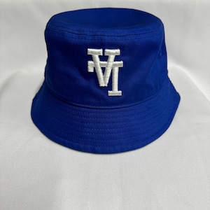 LA upside down custom BUCKET HAT trendy Sports Dodgers