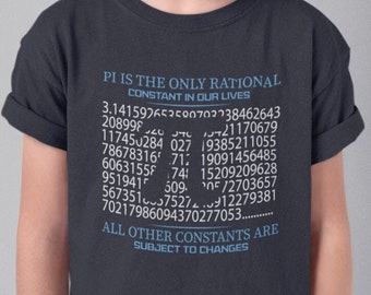 T-shirt en coton épais pour enfant - « L'IP est la seule constante rationnelle de notre vie »