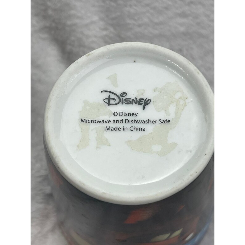 Disney Pixar Cars Lightning McQueen Mater Tokyo Cityscape Ceramic Coffee Mug image 4