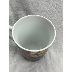 Disney Pixar Cars Lightning McQueen Mater Tokyo Cityscape Ceramic Coffee Mug image 3