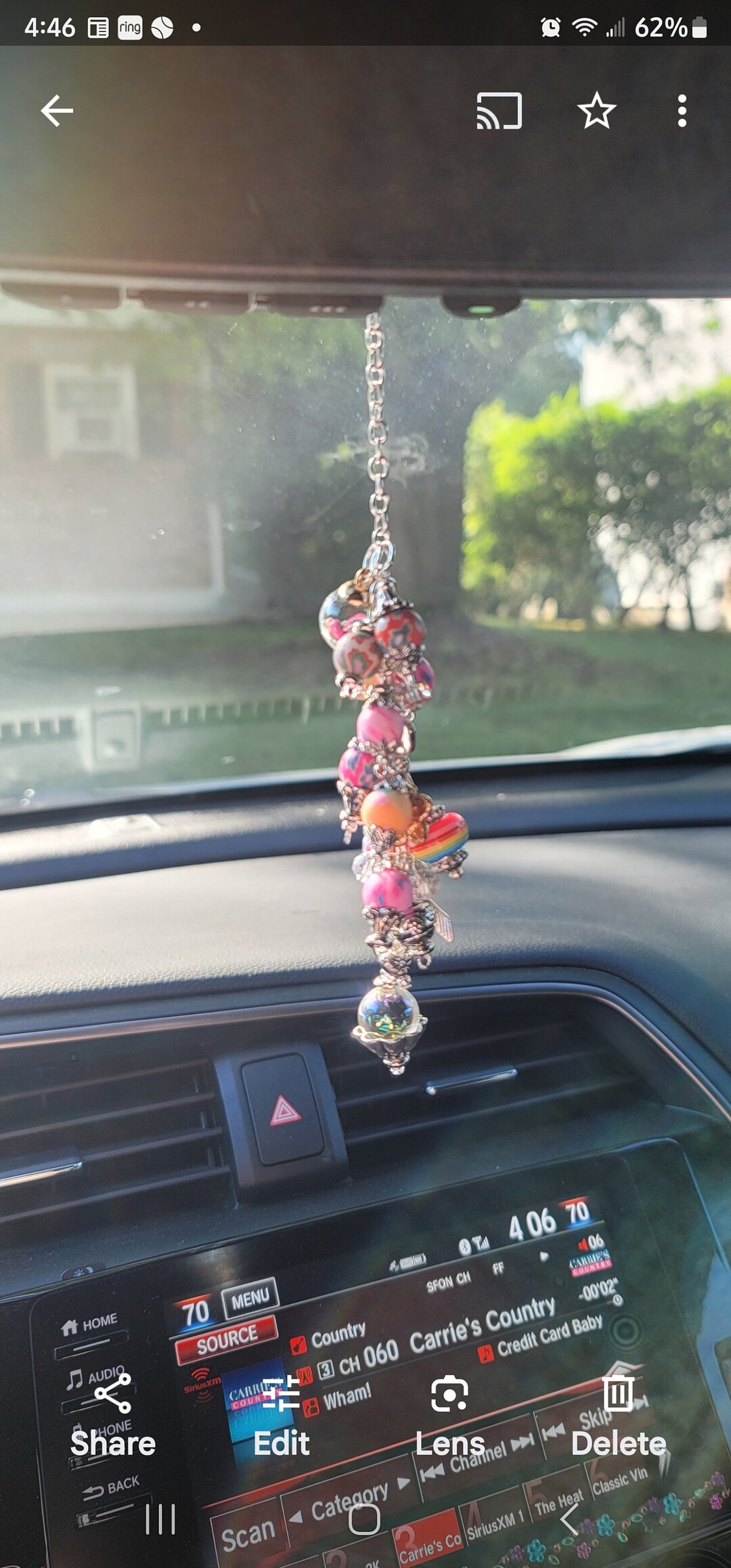 Hope Car Mirror Accessory - Etsy