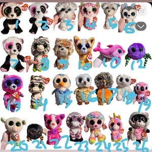 Ty beanie boos (you choose)