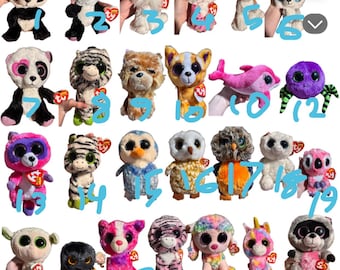 Ty beanie boos (you choose)