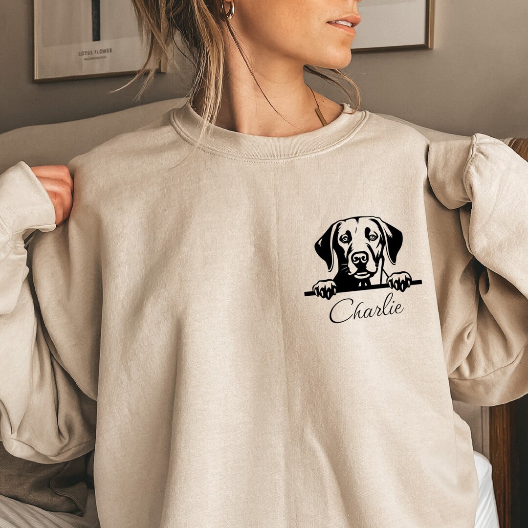 CUSTOM LABRADOR RETREIVER Sweatshirt, Lab Mom Sweatshirt, Lab Custom
