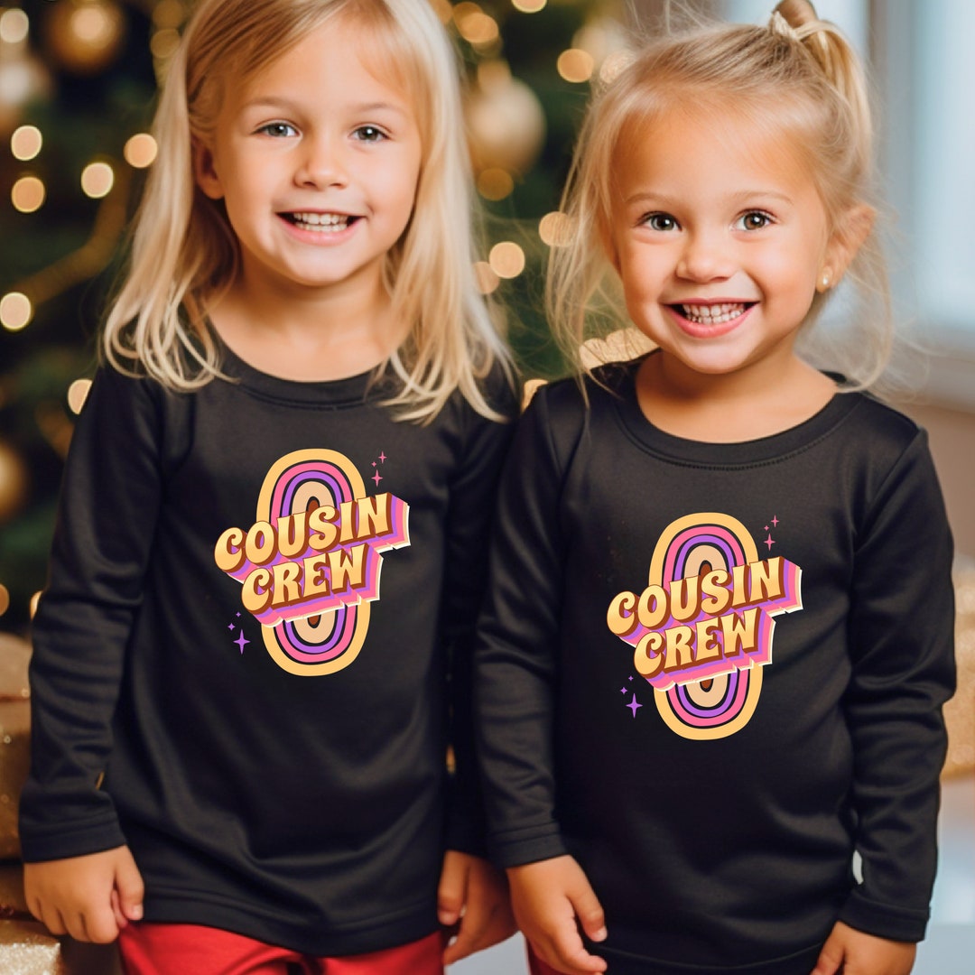 COUSIN SHIRTS, COUSIN Crew Shirts for Kids, Matching Cousin Crew Family ...