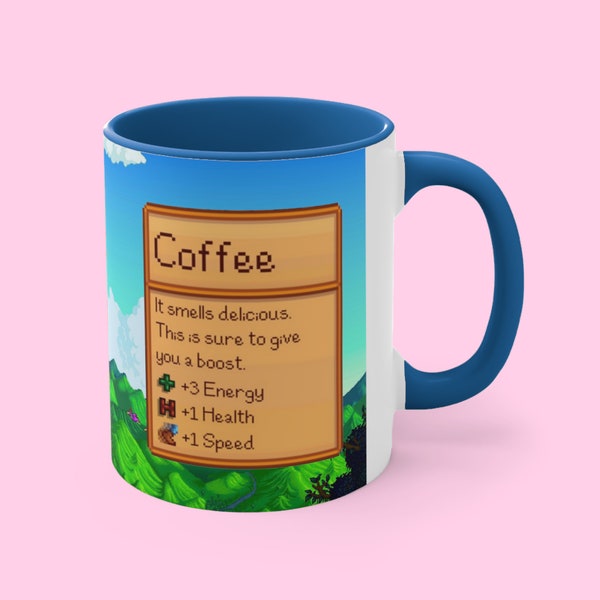 Stardew Valley Coffee Mug,  Stardew Valley Gift, Stardew Valley Mug, Stardew Valley Coffee, Gamer Gift, Gamer Mug, Video Game Mug, Tea Cup