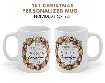 Personalzed Grandma Mug Wth Names, Gft For Grandma, Grandma Mug