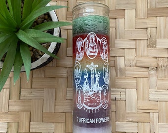 Vela de 7 días de las 7 potencias africanas