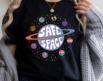 Safe Space Shirt, LGBTQ Friendly Shirt, Pride Shirt, LGBTQ Support Shirt, Proud Ally Shirt, Pride Month Shirt, Support LGBTQ Shirt,Pride Tee