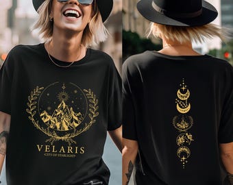 Velaris City Of Starlight Shirt, The Night Court Shirt, City Of Starlight Shirt, ACOTAR Shirt, Velaris ACOTAR Shirt, The Night Court Tee
