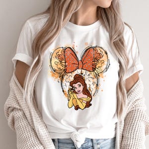 Disney Princess Belle Shirt, Beauty And The Beast Characters Shirt, Belle Disney World Tee, Disney Princess Shirt, Disney Family Trip Shirt