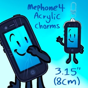 Inanimate Insanity Mephone4 3.15" (8cm) Acrylic Charms