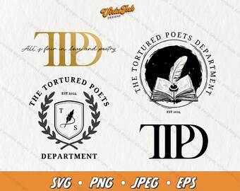 Tortured Poets Department Bundle SVG PNG EPS | The Eras Tour Merch ttpd | All's Fair in Love and Poetry, Swiftie Gift | Cutting Machine