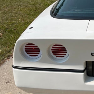 1984-1990 Corvette C4 Tail Light Louvers