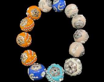 Beautiful Button Bead Embellishment, Wedding Headpiece Decoration, DIY Homecoming Supplies, Rhinestones