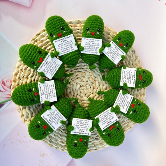 positive pickle crochet｜TikTok Search