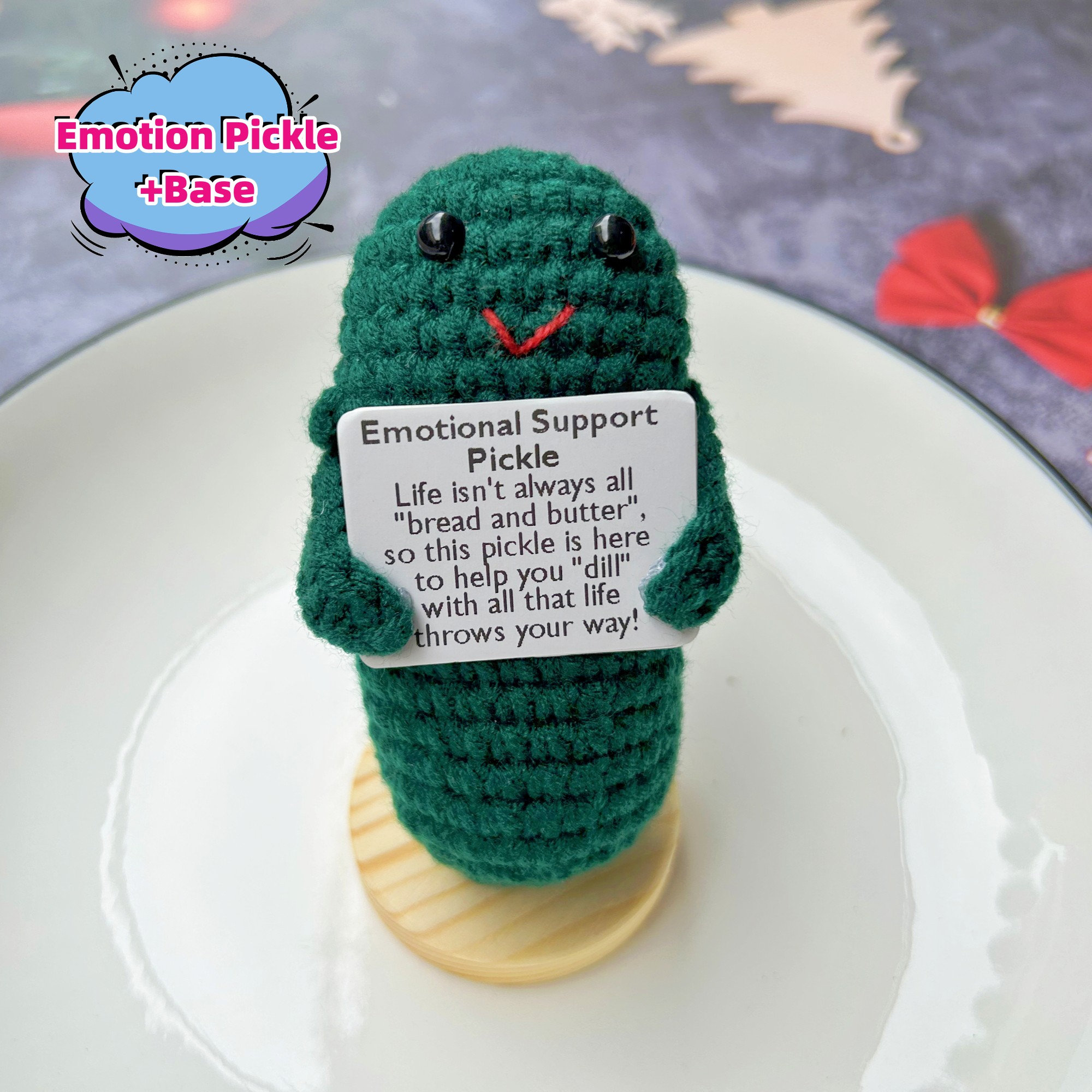 I made a pickle! : r/crochet