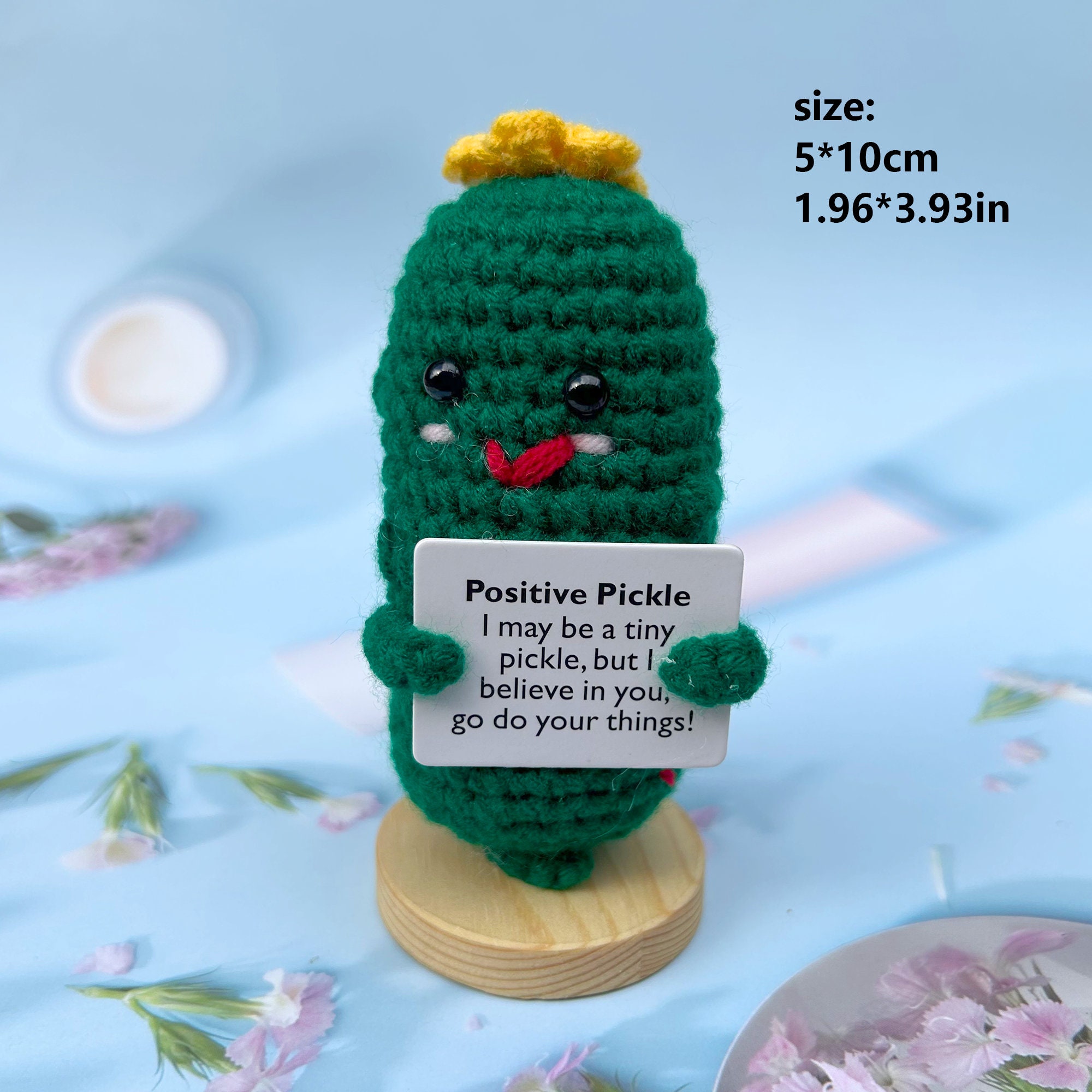 Handmade Crocheted Potato Sprout Plush Toy Adorable - United Arab Emirates
