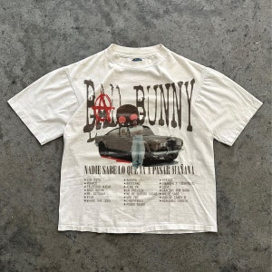 Comfort Colors® Bad Bunny Concert Shirt, Nadie Sabe lo que va a pasar manana, Monaco Shirt, Most Wanted Tour Concert Shirt