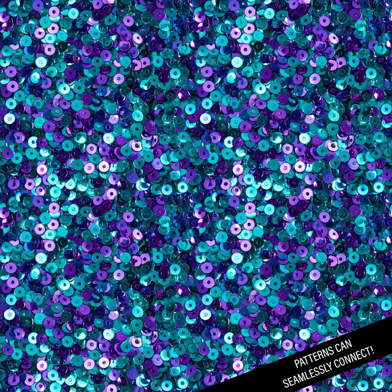 Sequins Digital Paper: Seamless Glitter Patterns (digital Download) - Etsy