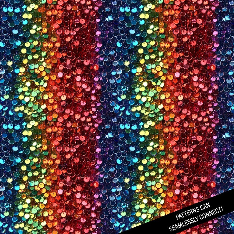 Sequins Digital Paper: Seamless Glitter Patterns (digital Download) - Etsy