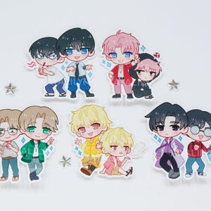 Tamon B-Side stickers | Tamon, Ouri, Keito, Rintaro, Natsuki