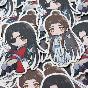 TGCF Heaven Official's Blessing Vinyl Stickers | Xie Lian, Hua Cheng