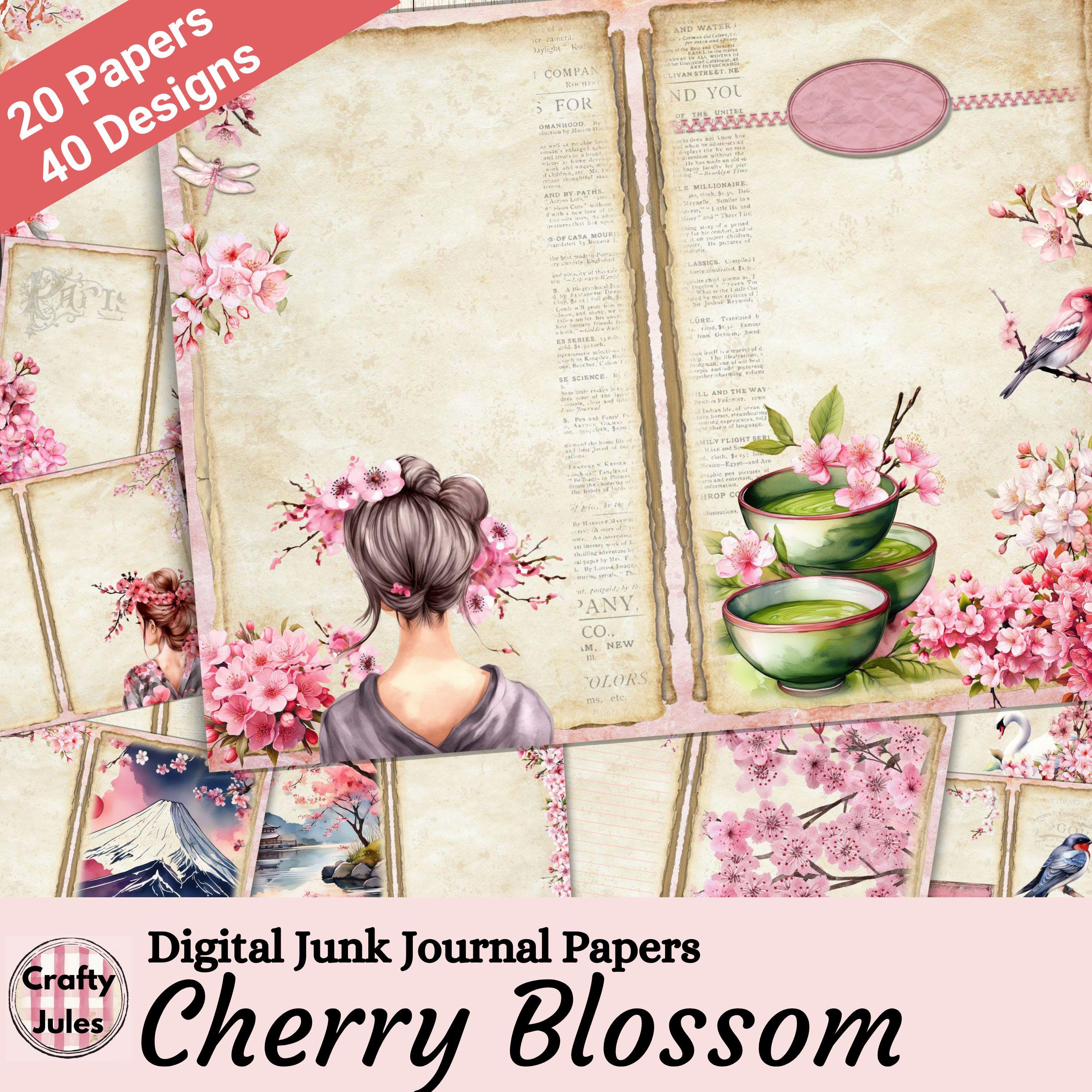 ピッピ様ジャンクジャーナル Cerry Blossom 3 ジャンクジャーナル Cerry Blossom 3 Blossom ピッピ様ジャンク