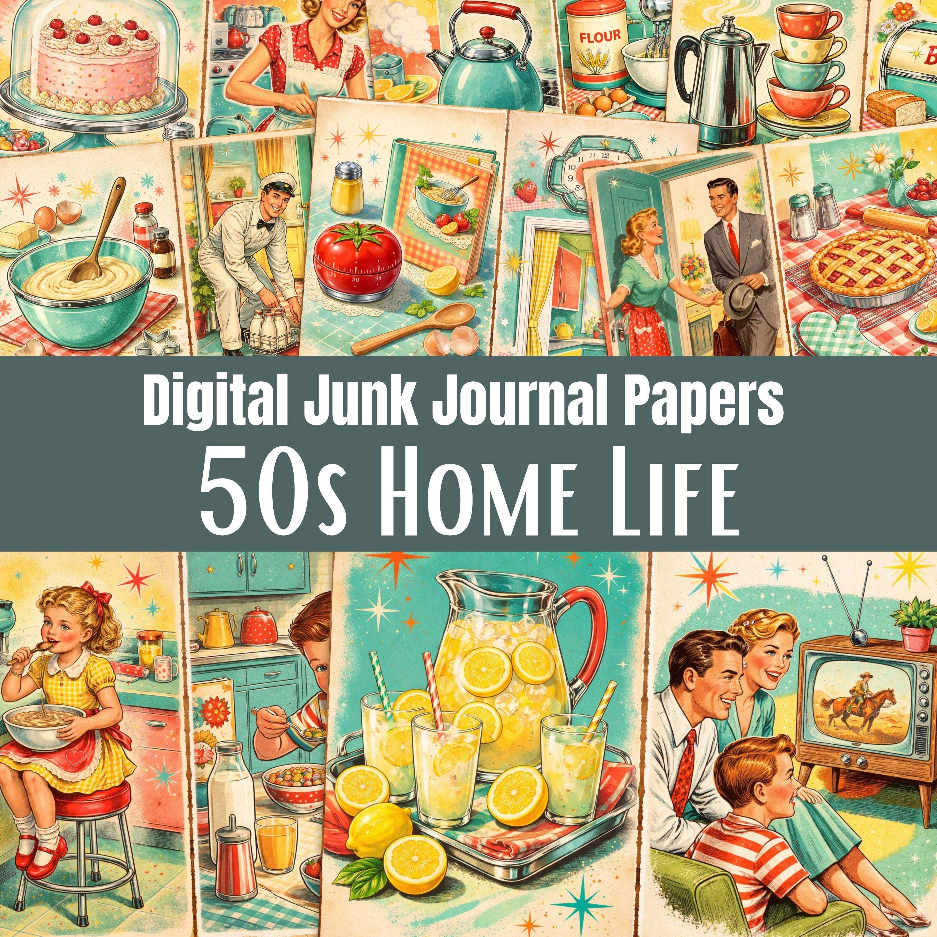 1950s Illustration - Etsy