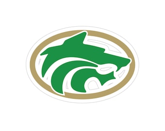 Buford Wolves Team Logo Window Decal