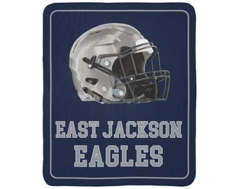 Koc polarowy East Jackson Eagles Football 50"x60"