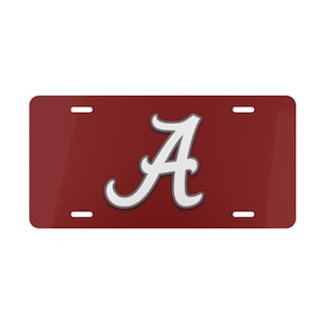 Alabama Crimson Tide GameDay License Plate