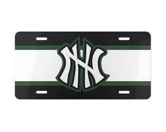 North Hall Trojans Super Stripe Vanity License Plate