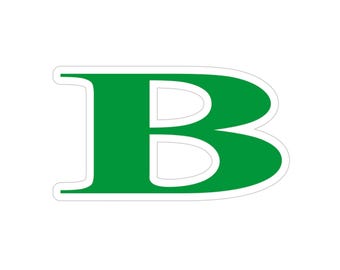 Buford Wolves Secondary Team Logo Aufkleber