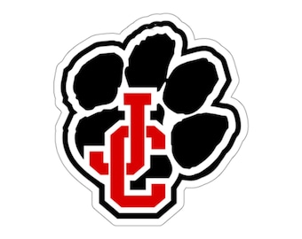 Jackson County Panthers 4"x4" Team Logo Window Decal