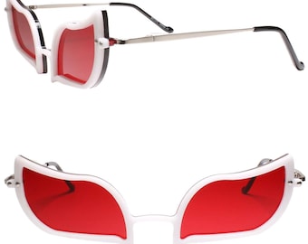 Lunettes de cosplay inspirées de One Piece Doflamingo | Don Quichotte | Animés | Déguisement