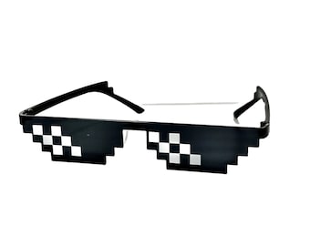 Thug Life Unisex Sunglasses | MLG | Like A Boss | 8 bit