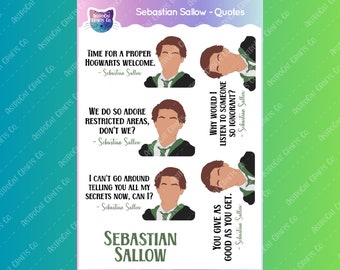 Sebastian Sallow - Quotes - STICKER SHEET