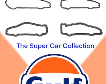 スーパーカークッキーカッター/フォンダンコレクション(4)