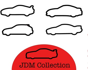 JDMコレクション クッキーカッターセット（スープラ、R34、NSX、RX7、シビックタイプR）（5）